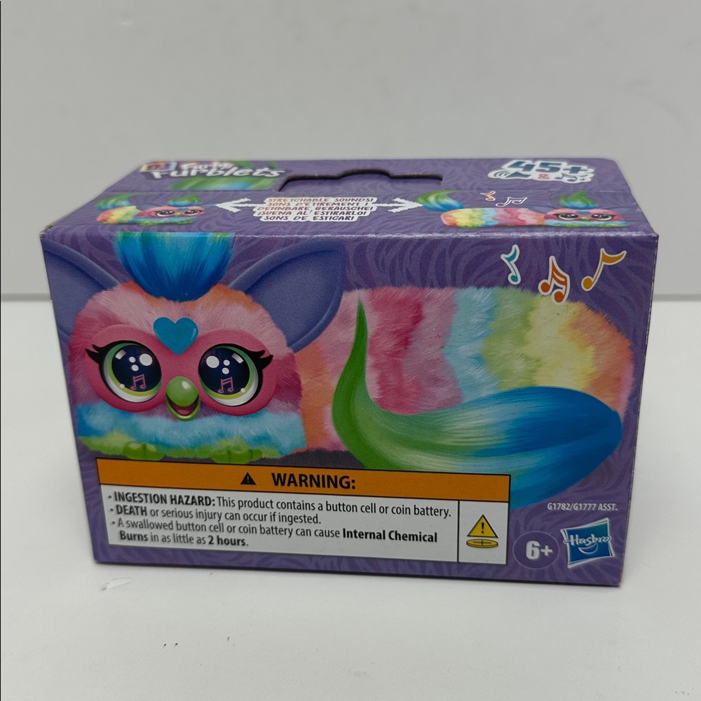 Furby DJ Furblets CAN-DEE-SWIRL Mini Electronic Plush Toy NEW Sealed Box Hasbro